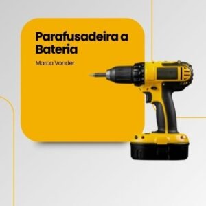 Parafusadeira a Bateria 12V – Uso Profissional